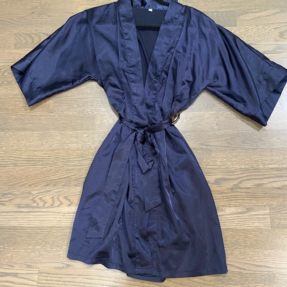 Navy Robe Size Small